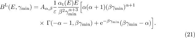 Equation (21)