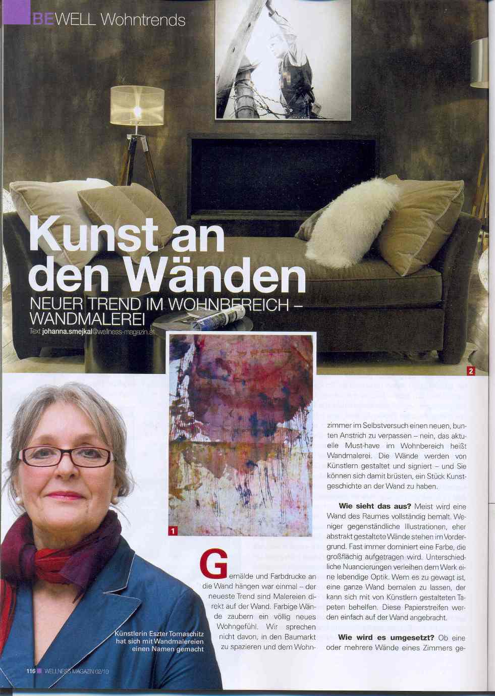 Wellness Magazin Februar 2010